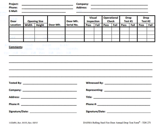 Finest Doorman Blog Loading Dock New Jersey New York Fire Door